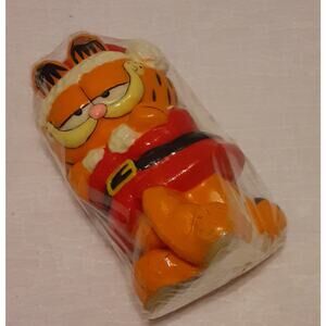 Vintage New Sculpted Garfield 3D Candle Whimsical & Fun